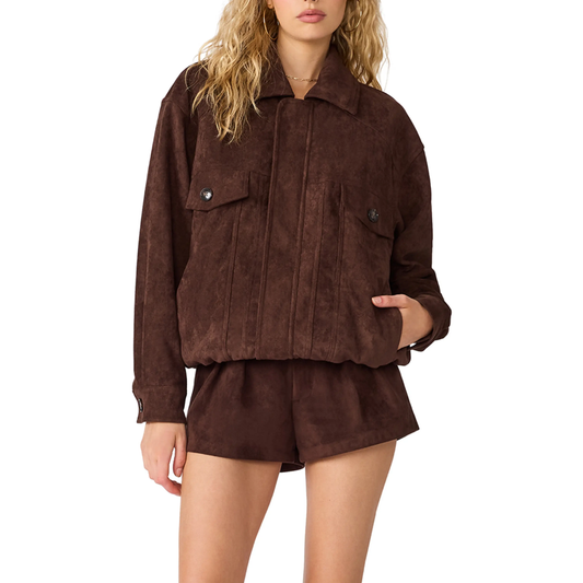 HENSON JACKET DARK CHOCOLATE