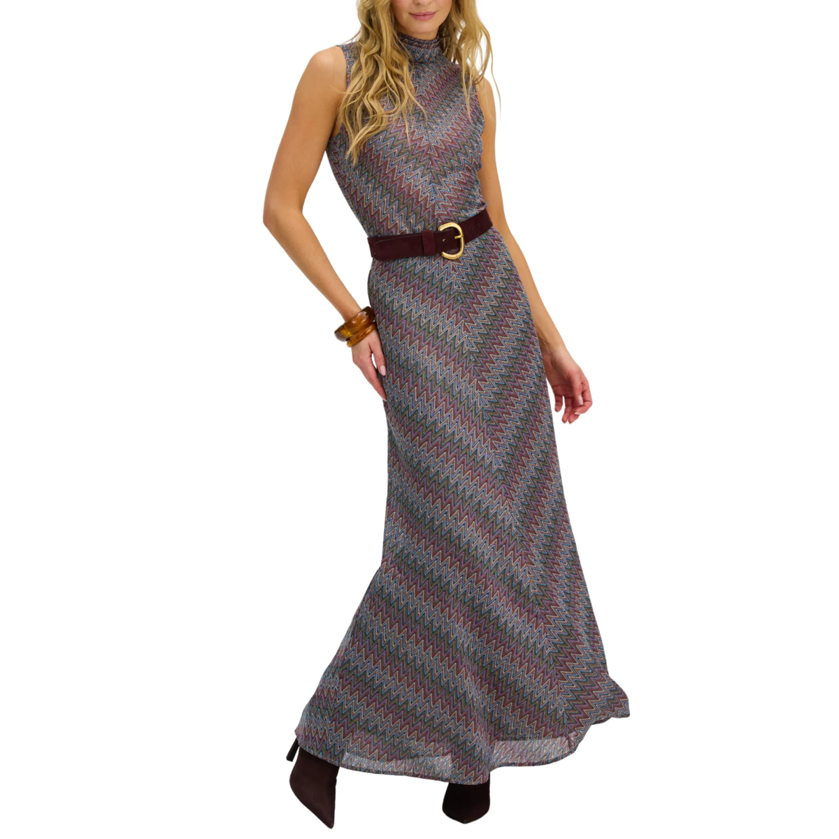 OLIVE SKIRT RAINBOW