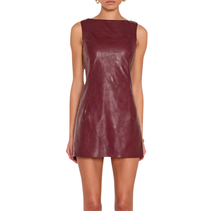 KARLA ROMPER BURGUNDY