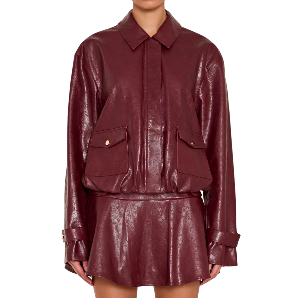 KARLA JACKET BURGUNDY