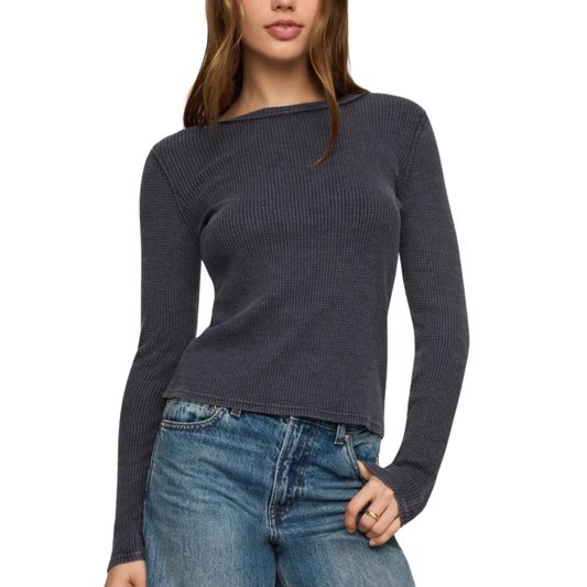 ARLET THERMAL TOP OXFORD BLUE