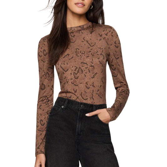 ONYX SNAKE TOP COCOA BEAN