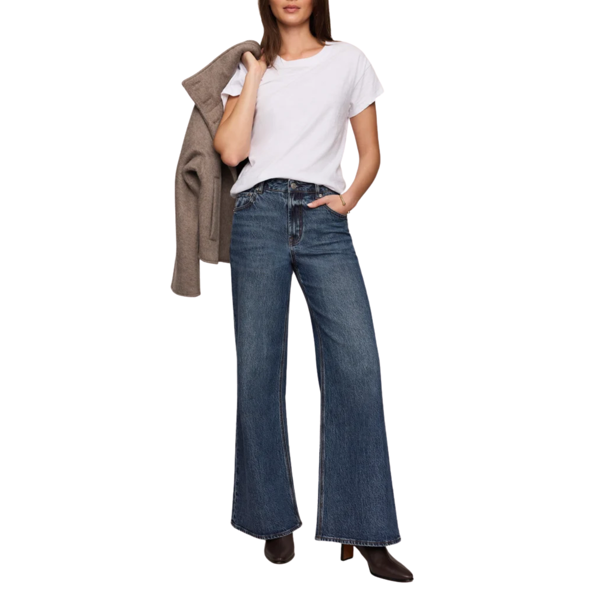STUNNER MID RISE WIDE LEG ELEMENT