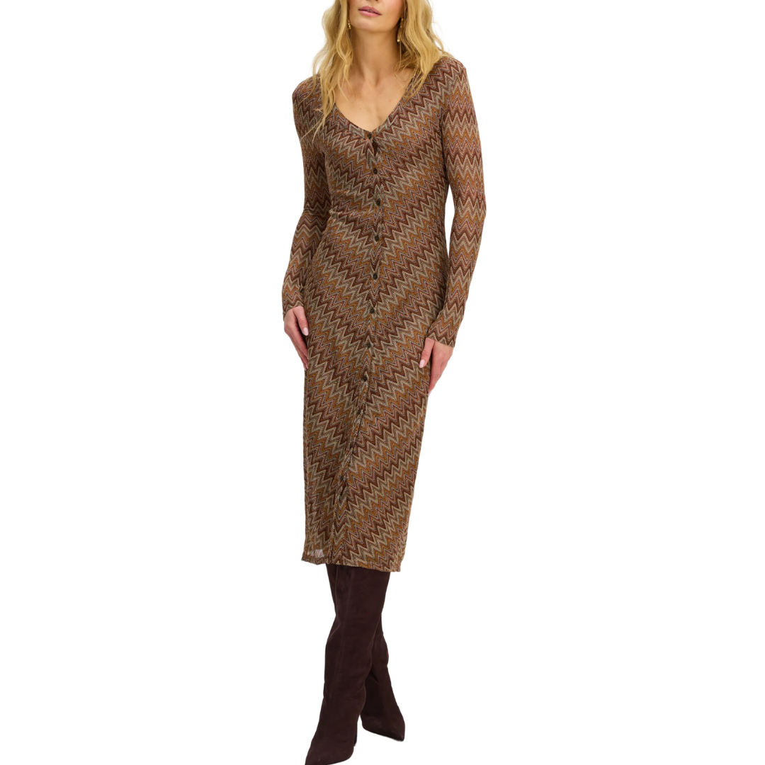 PALMER DRESS CHESTNUT