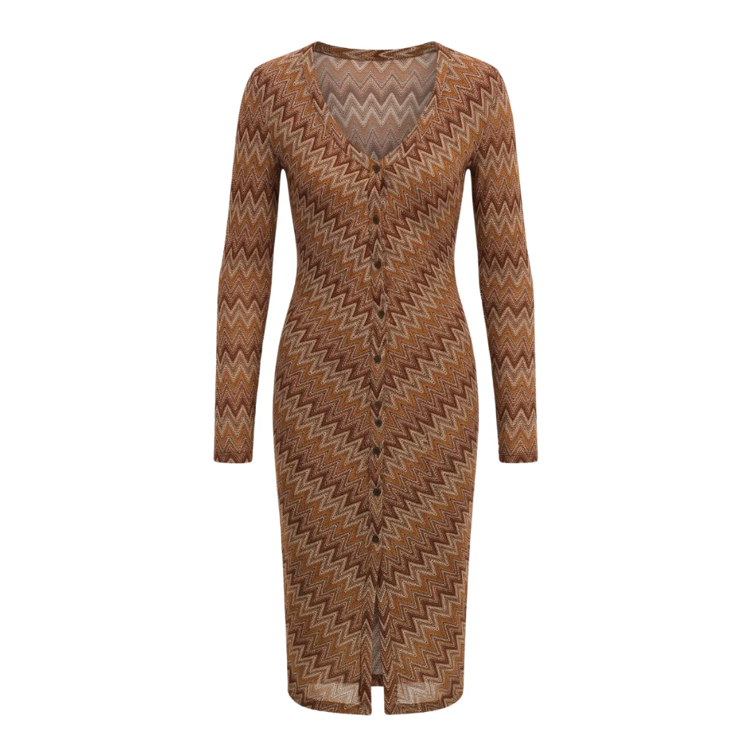 PALMER DRESS CHESTNUT