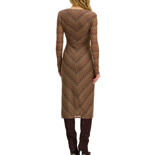 PALMER DRESS CHESTNUT