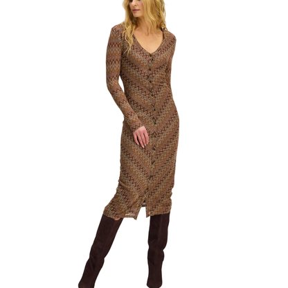 PALMER DRESS CHESTNUT