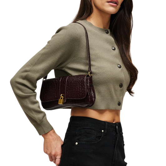 MARSILEE SHOULDER BAG CHOCOLATE