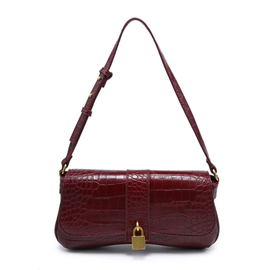 MARSILEE SHOULDER BAG BURGUNDY