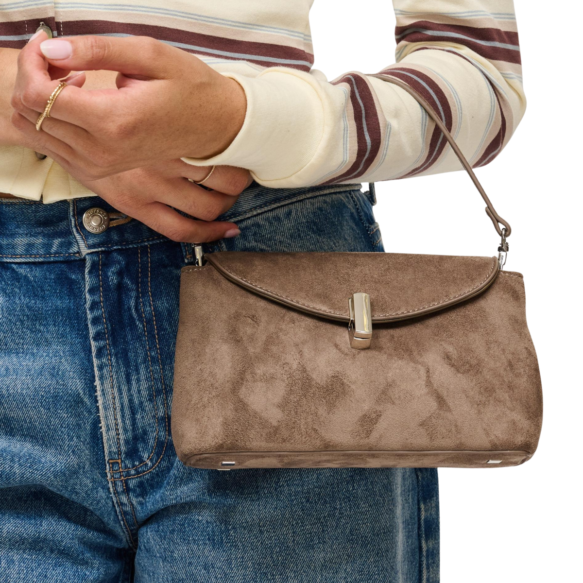 INEZ CROSSBODY TAUPE
