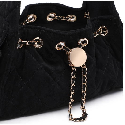 ROYALTY SHOULDER BAG BLACK