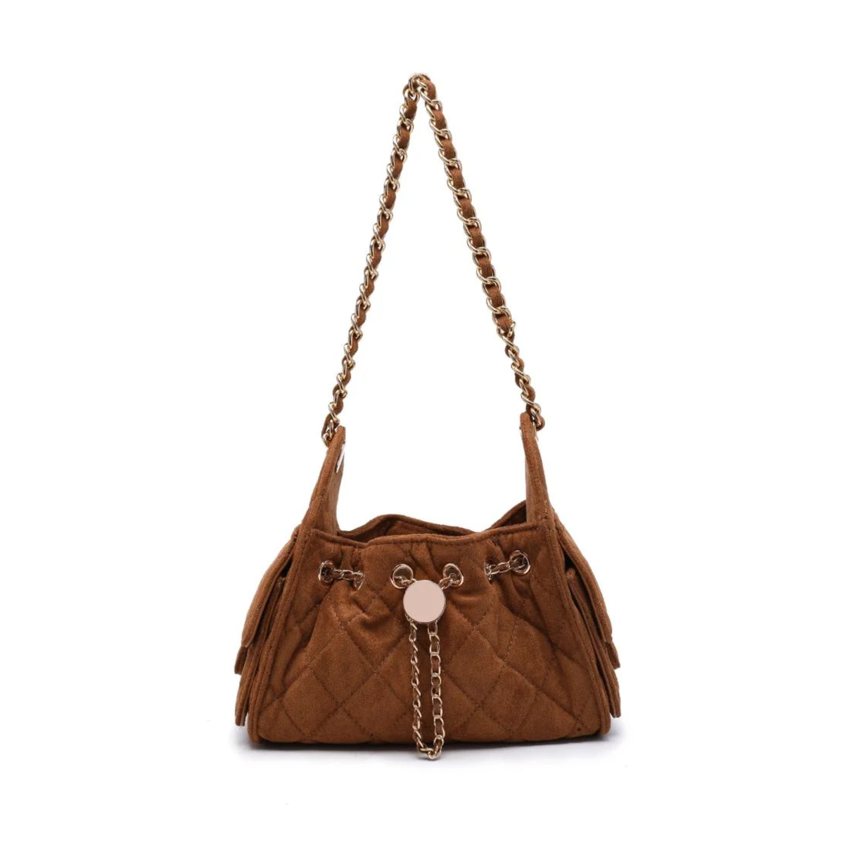 ROYALTY SHOULDER BAG COGNAC