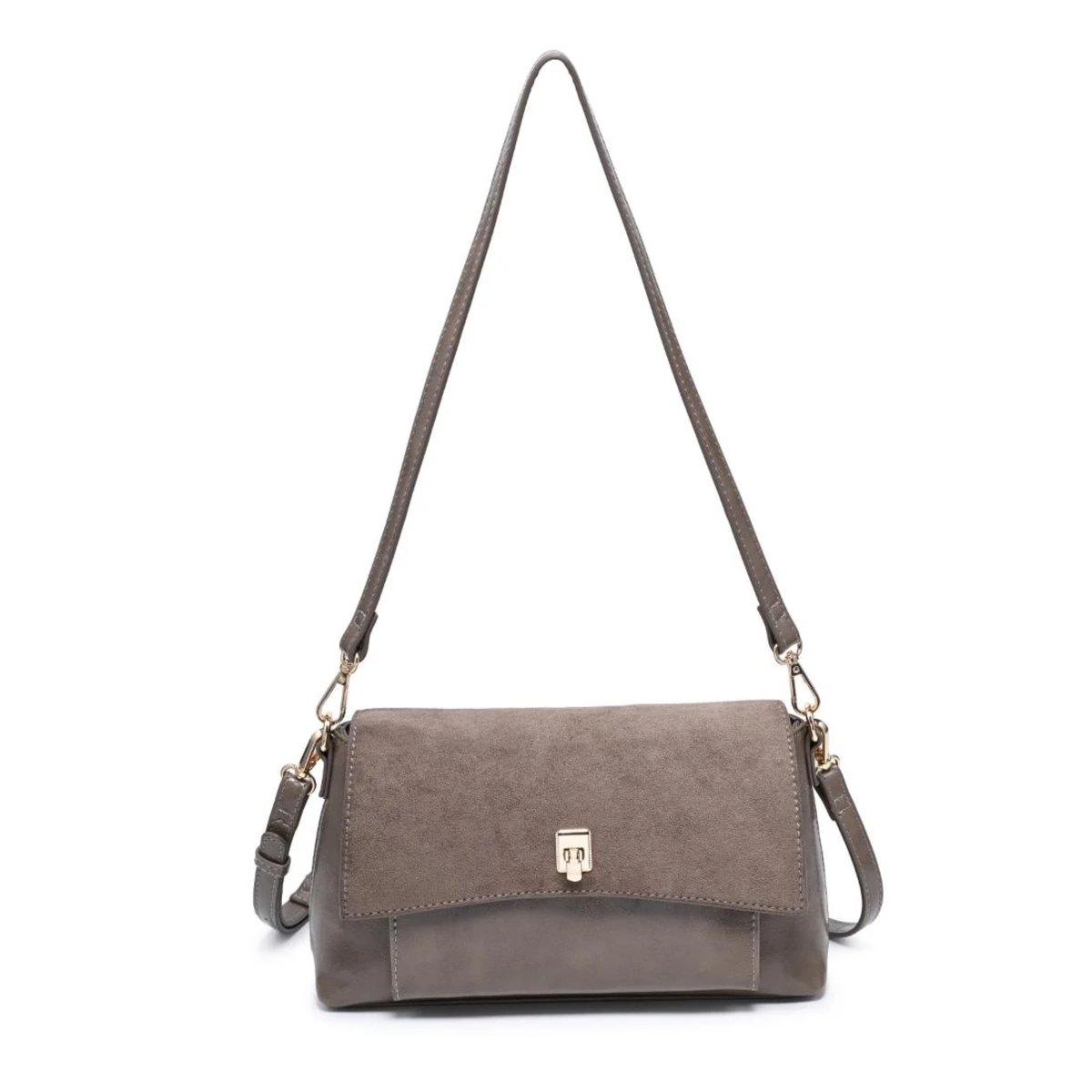 ALY CROSSBODY TAUPE