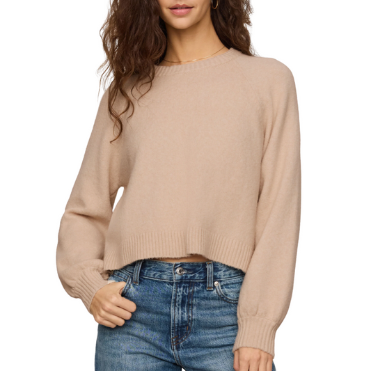 COMING UP SWEATER SOFT ECRU