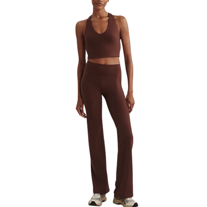 ALWAYS BURKE CROPPED TANK DEEP MAHOGANY