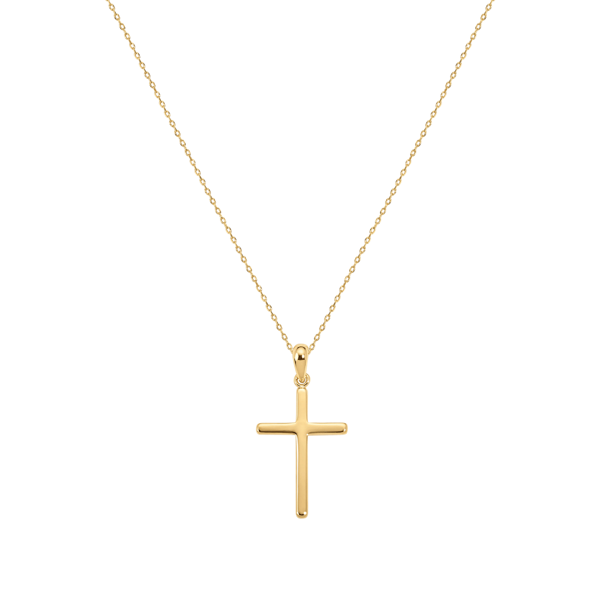 EVERYDAY CROSS NECKLACE GOLD