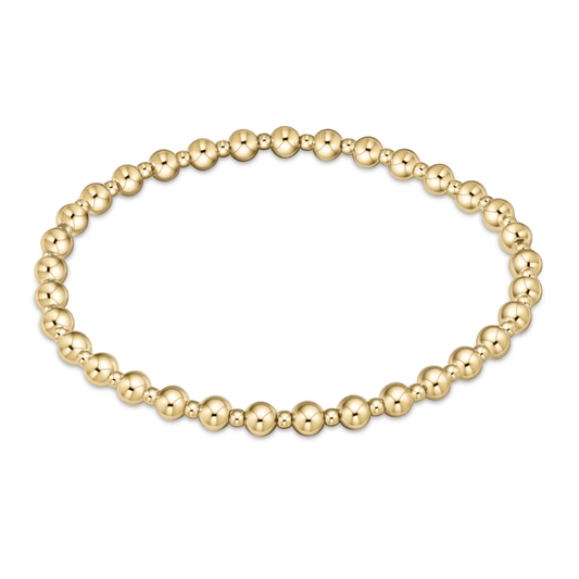 GRATEFUL GOLD 4MM BRACELET