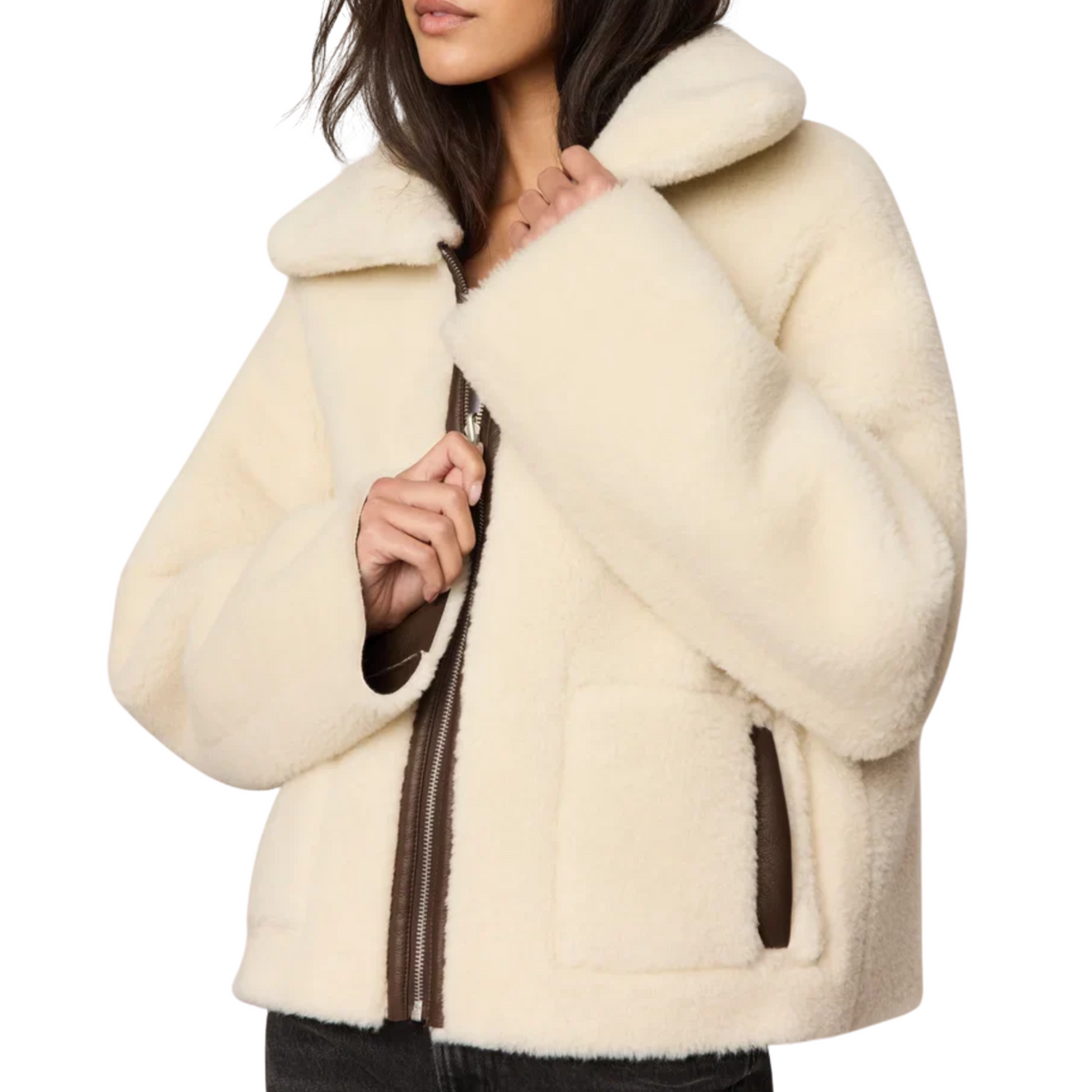 JENSEN REVERSIBLE JACKET DARK CHOCOLATE