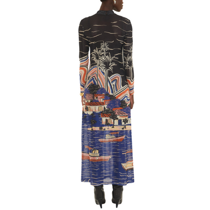 PARATY TULLE MAXI DRESS