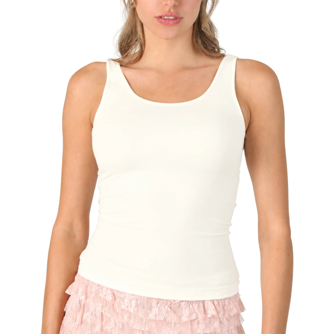 MILA BASIC LAYERING TANK IVORY