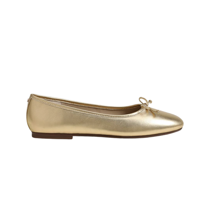 ALIE BALLET FLAT AMBER GOLD