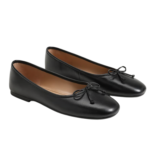 ALIE BALLET FLAT BLACK