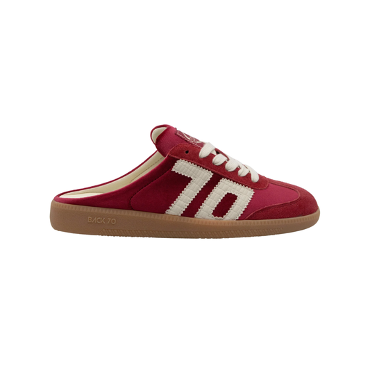 EASTER VELVET SNEAKER RED MILK