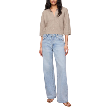 VALOR CARDIGAN NATURAL HEATHER