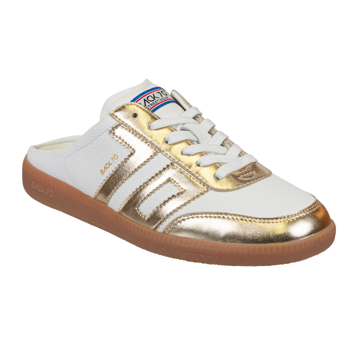 EASTER SLIDE SNEAKER METALLIC GOLD