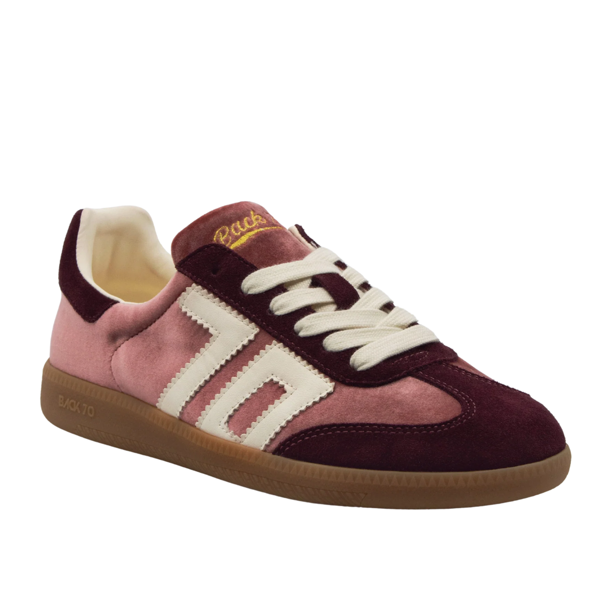 CLOUD VELVET SNEAKER WINE BUTTER
