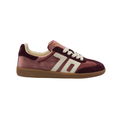CLOUD VELVET SNEAKER WINE BUTTER