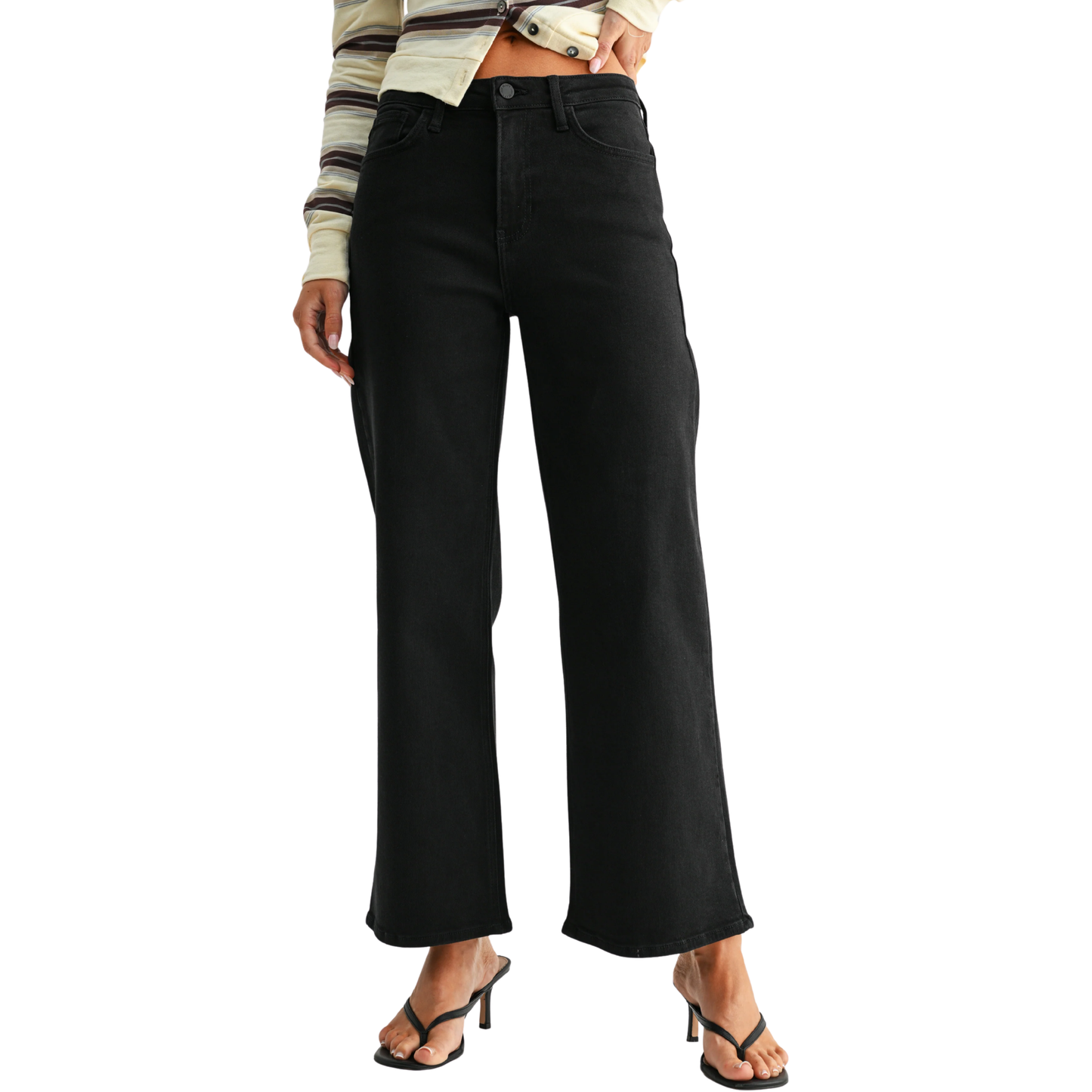 CLASSIC WIDE LEG BLACK