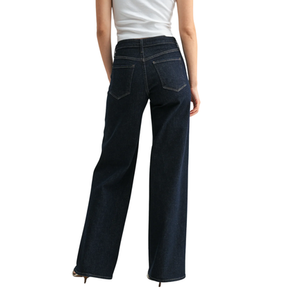 HIGH RISE WIDE LEG RINSE