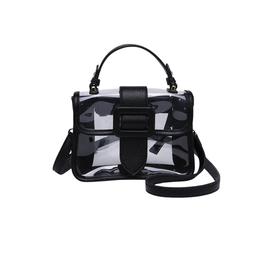 TONI CLEAR STADIUM BAG BLACK