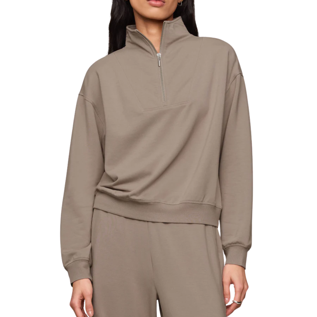 GATE CHECK MODAL SWEATSHIRT WILD MUSHROOM