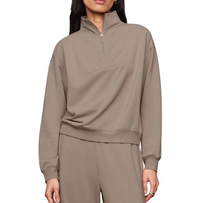 GATE CHECK MODAL SWEATSHIRT WILD MUSHROOM