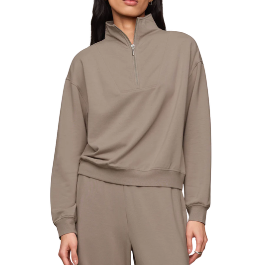 GATE CHECK MODAL SWEATSHIRT WILD MUSHROOM