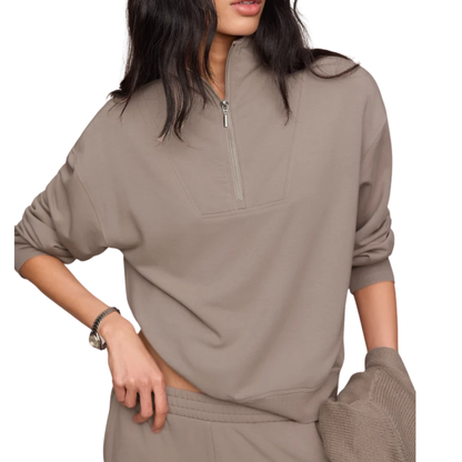 GATE CHECK MODAL SWEATSHIRT WILD MUSHROOM