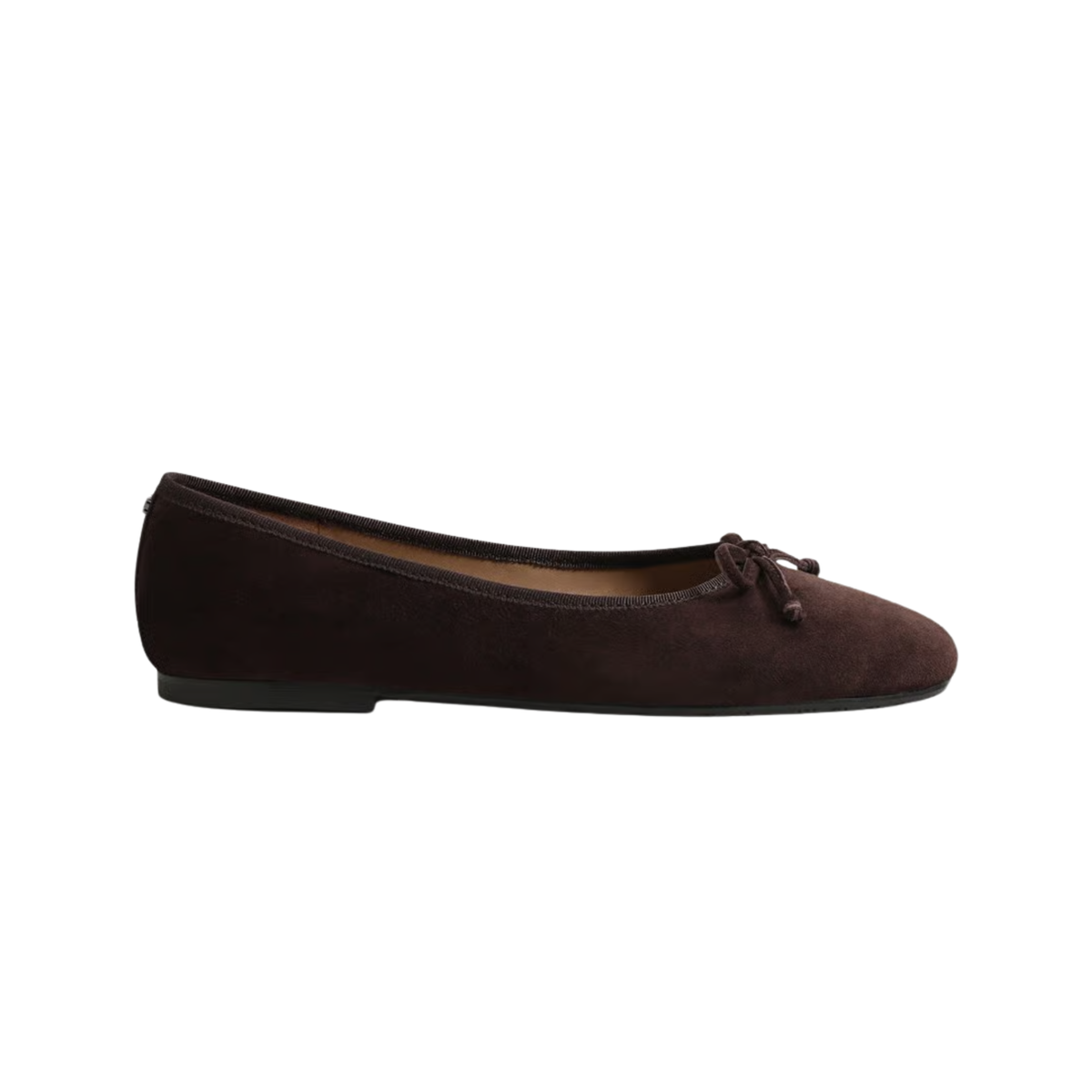 ALIE BALLET FLAT CAFE NOIR SUEDE