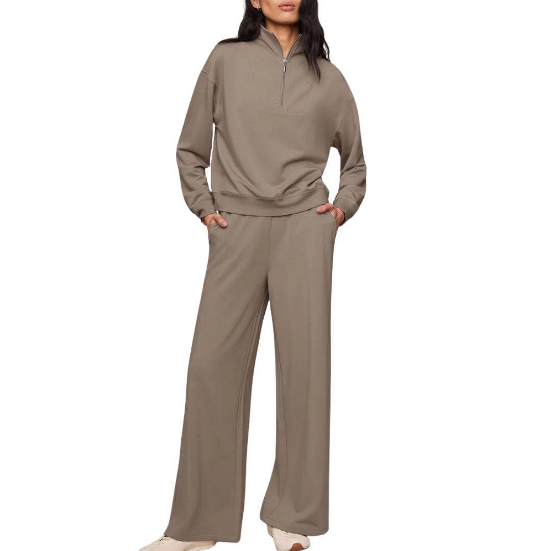 GATE CHECK MODAL SWEATSHIRT WILD MUSHROOM