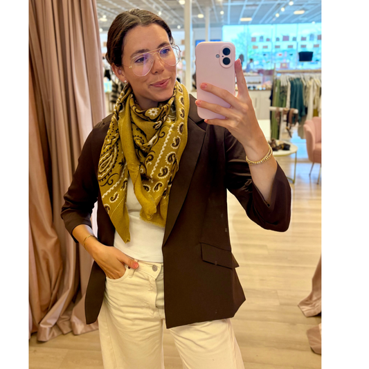 JULIETTE BANDANA SCARF YELLOW