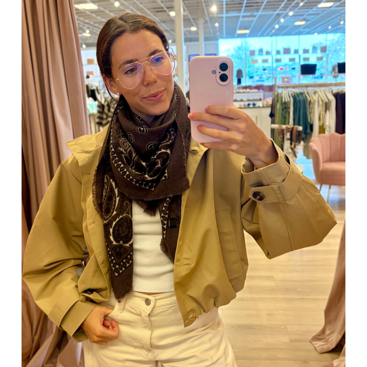 JULIETTE BANDANA SCARF CAFE
