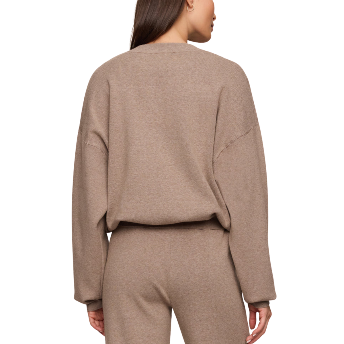TAKE IT EASY SWEATER HEATHER ASH
