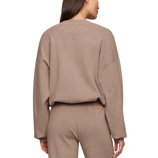 TAKE IT EASY SWEATER HEATHER ASH