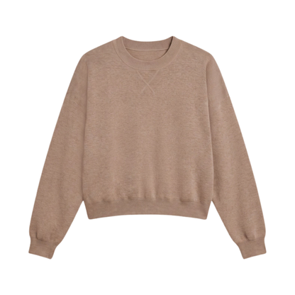 TAKE IT EASY SWEATER HEATHER ASH
