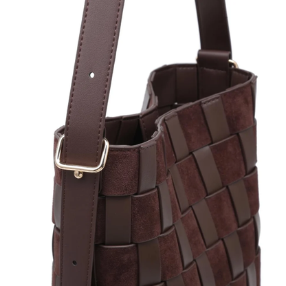 NAOMI BUCKET BAG CHOCOLATE