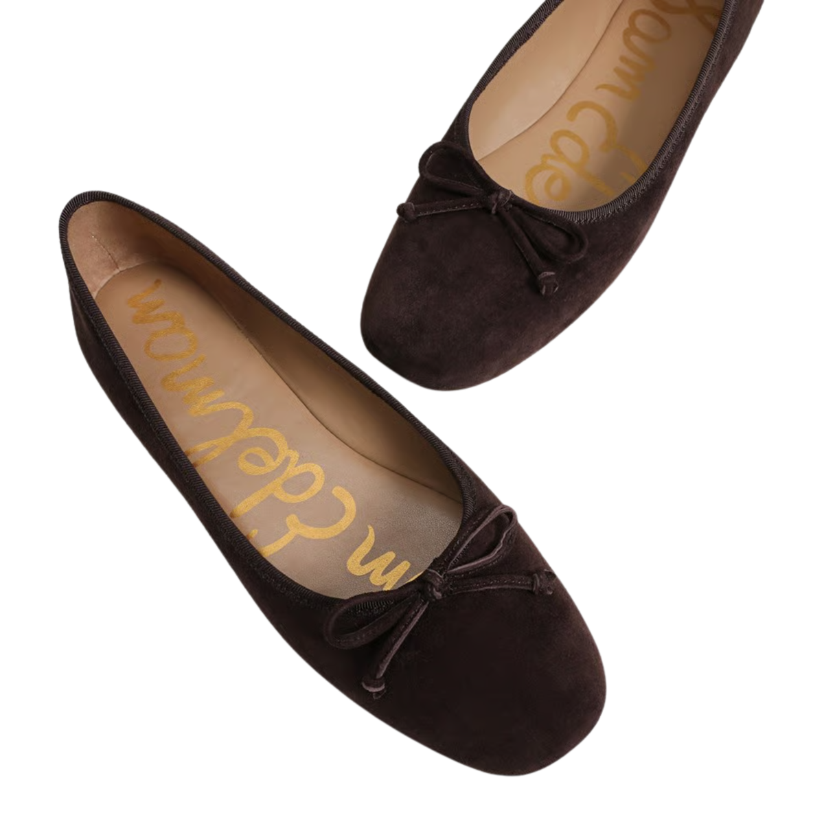 ALIE BALLET FLAT CAFE NOIR SUEDE