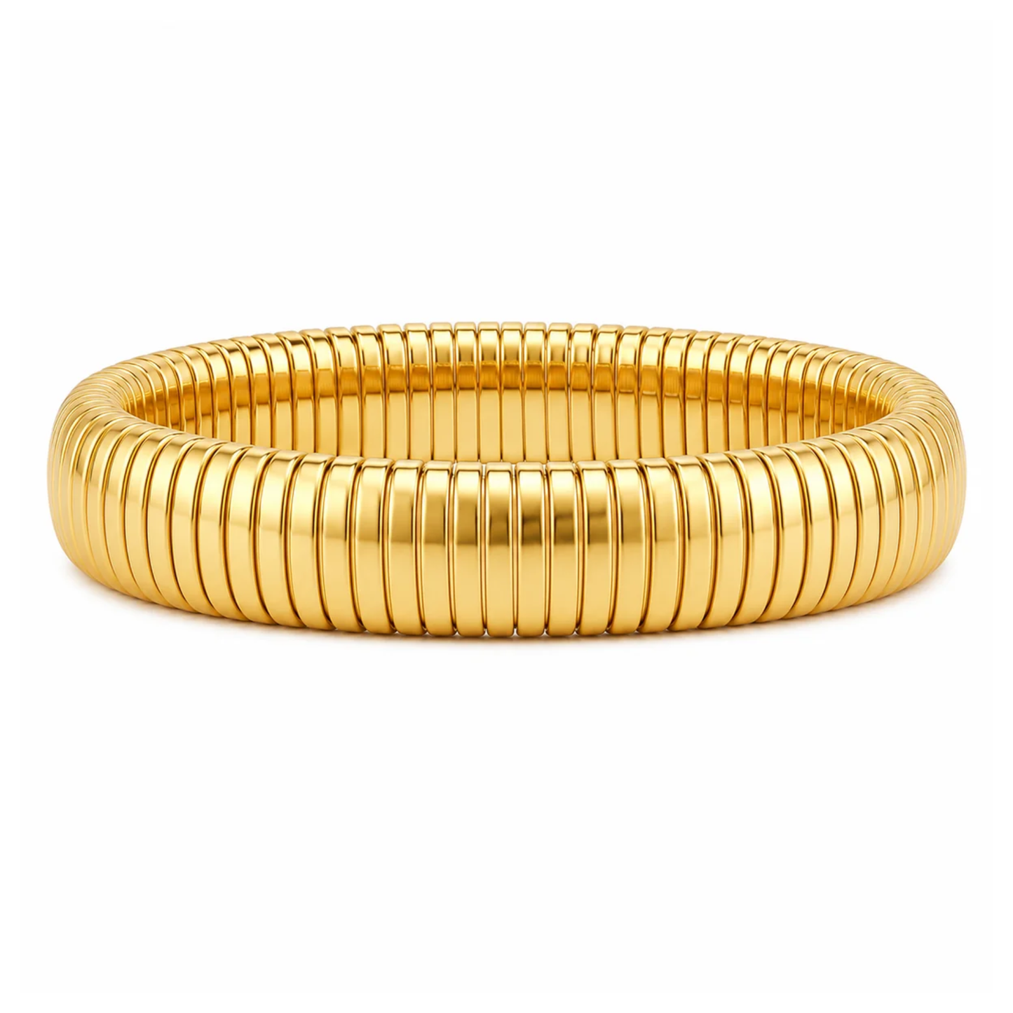 SANDRA COIL BANGLE BRACELET
