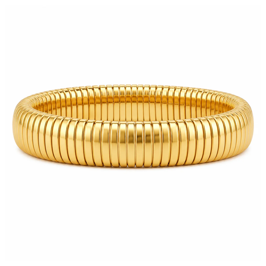SANDRA COIL BANGLE BRACELET