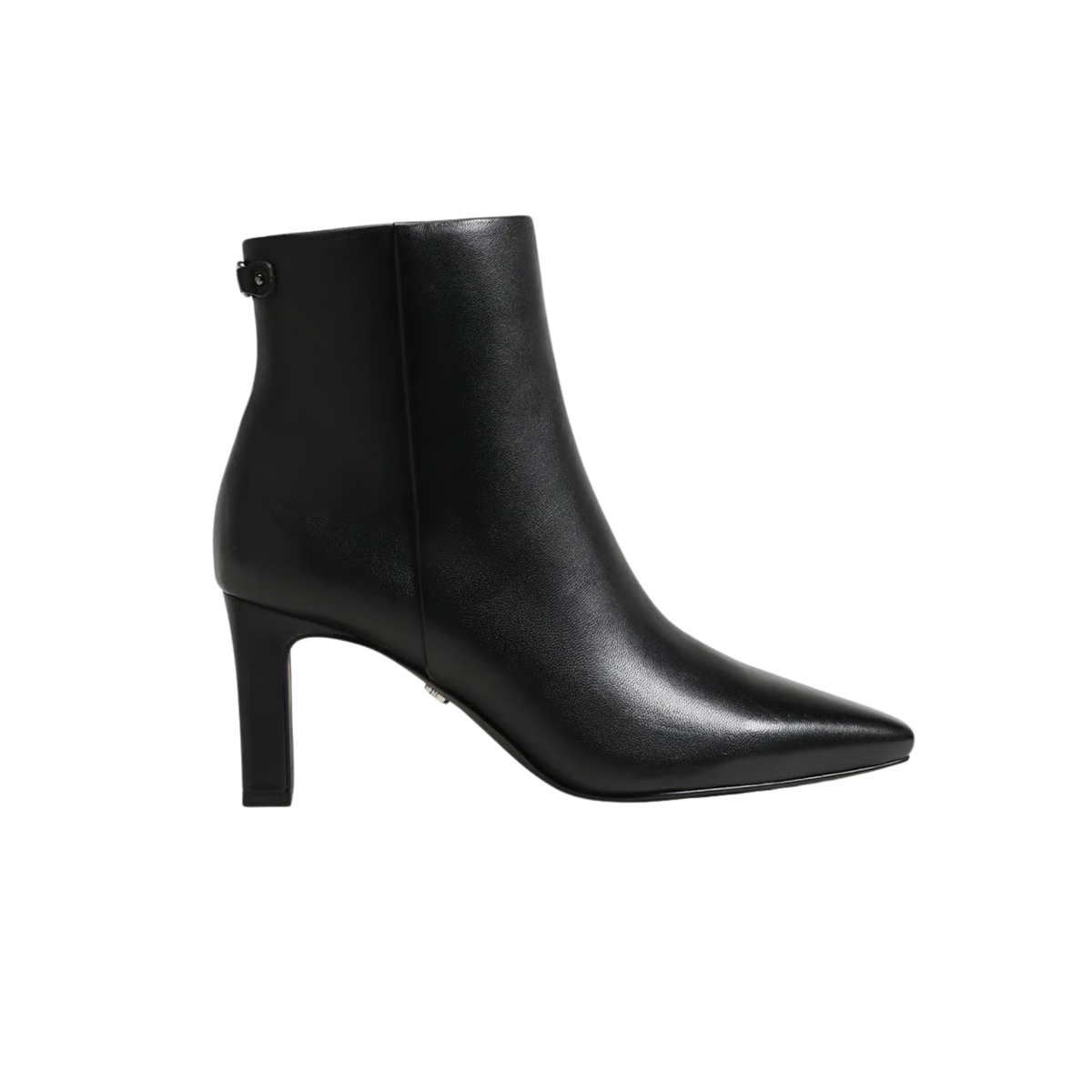 SAIGE BOOTIE BLACK LEATHER